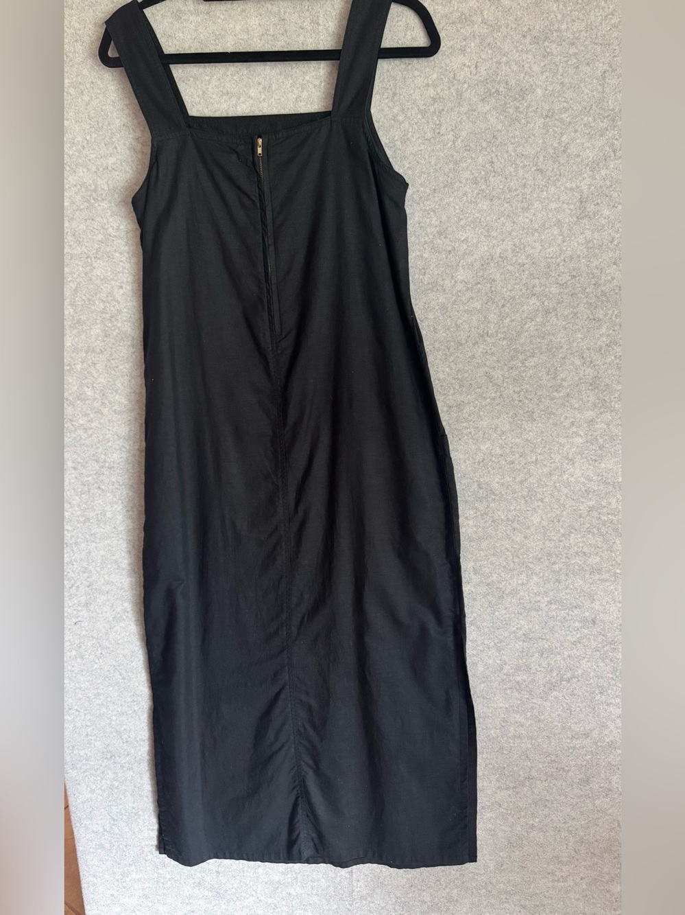 Liz Claiborne Black Square-Neck Maxi Dress - Picture 3 of 9